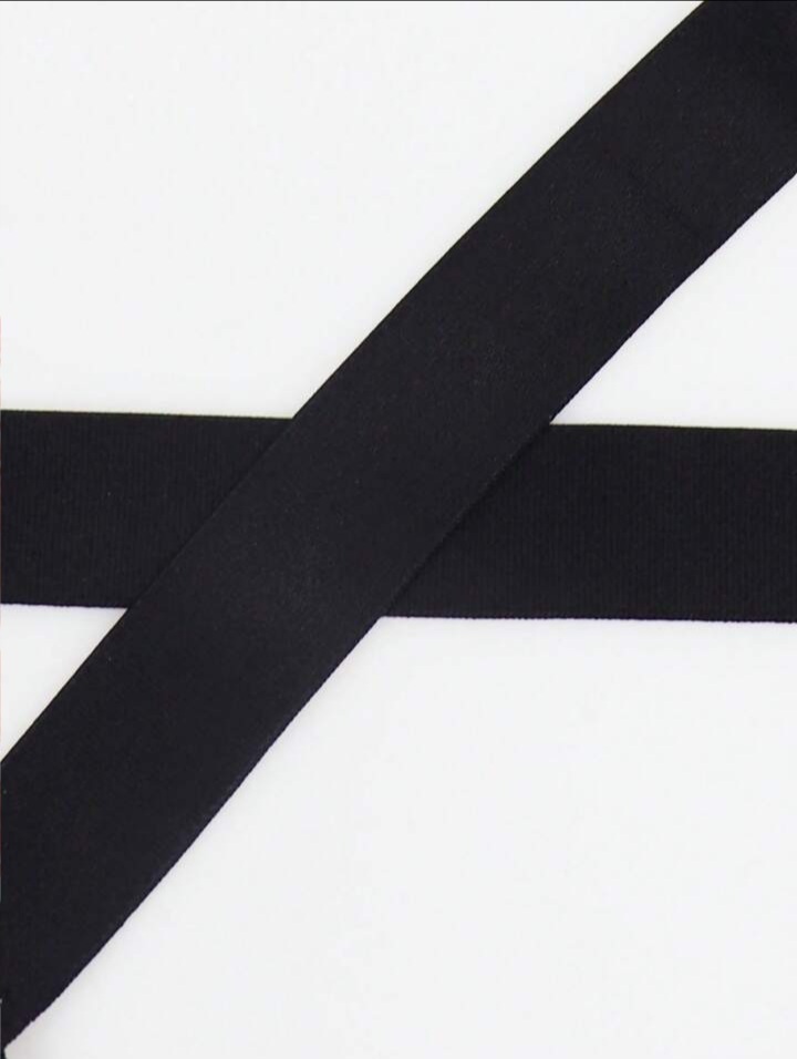 Men's Contrast Trim Hollow Out Underwear